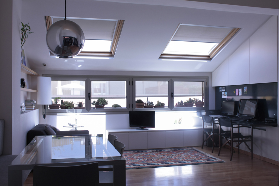 Buhardilla bien aprovechada