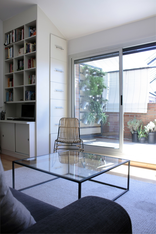 Cajonera hasta el techo