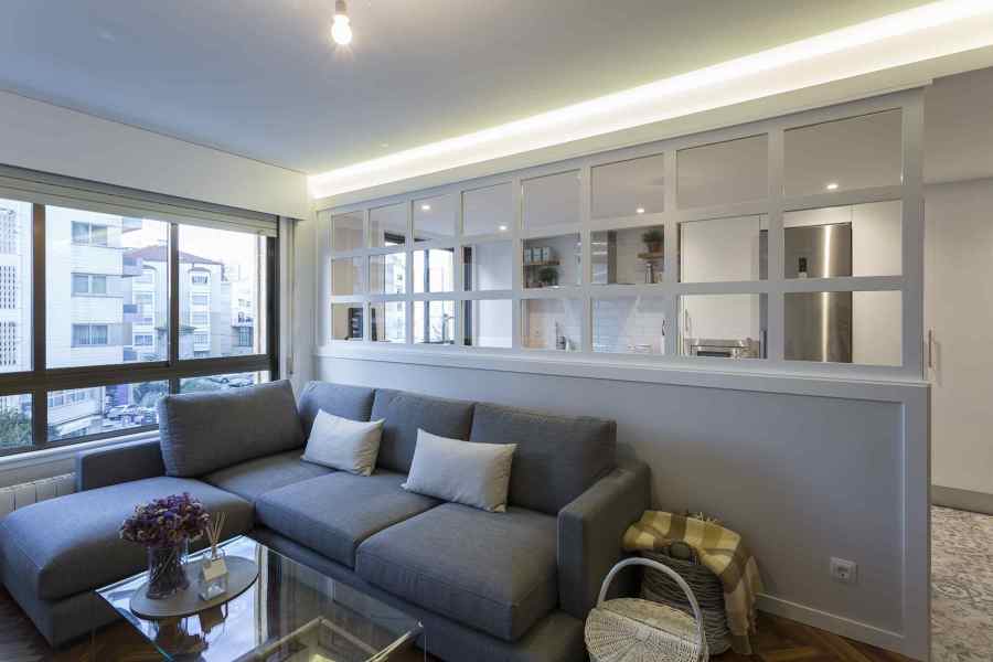 Reforma vivienda en Madrid - Salón y Cocina