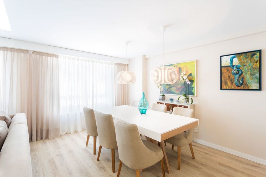 REFORMA VIVIENDA ESTILO NÓRDICO EN A CORUÑA