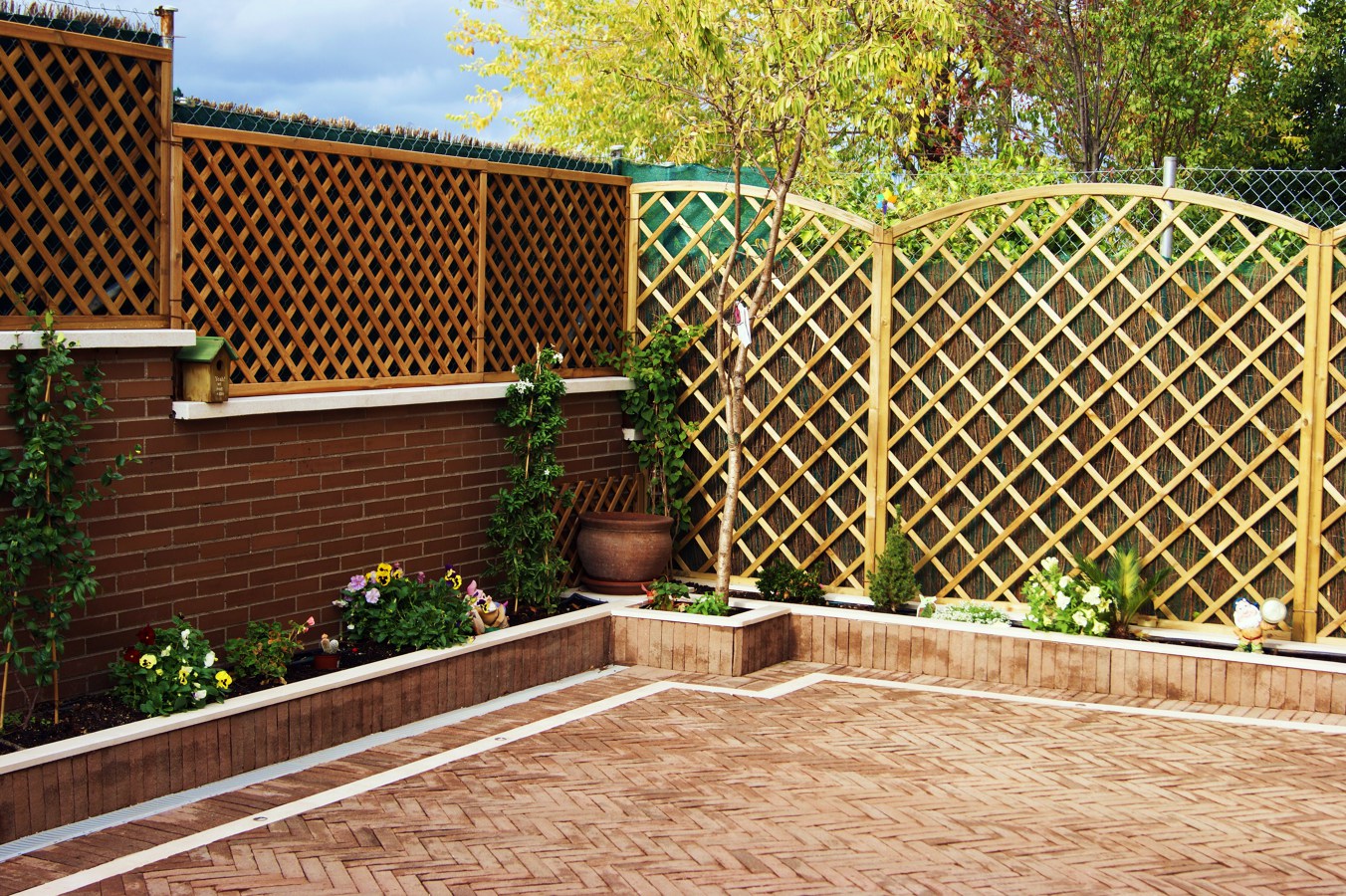 reforma y cerramiente de jardin