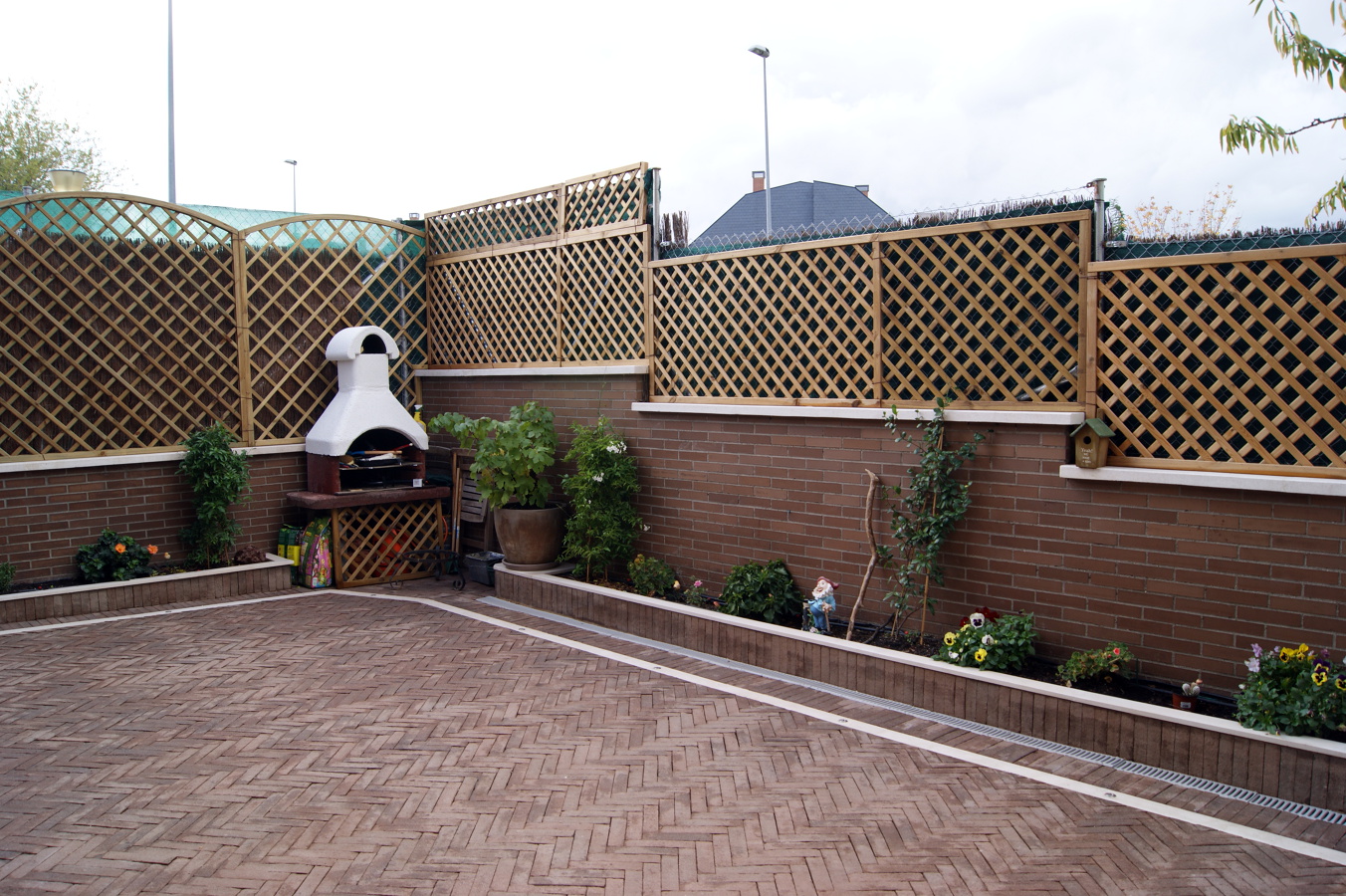 reforma y cerramiente de jardin