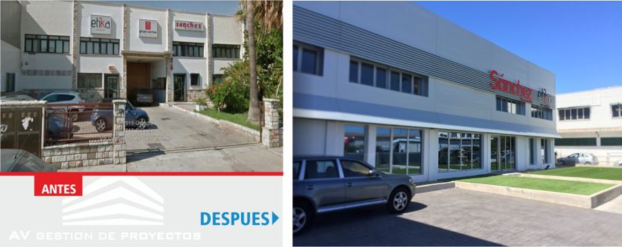 Reforma y modernización oficinas Sede empresa alimentación.