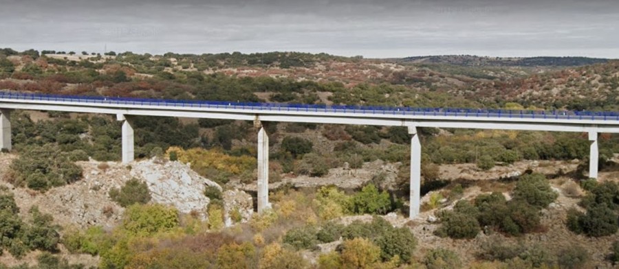 Refuerzo puente CALICANTO, N-110, Ávila