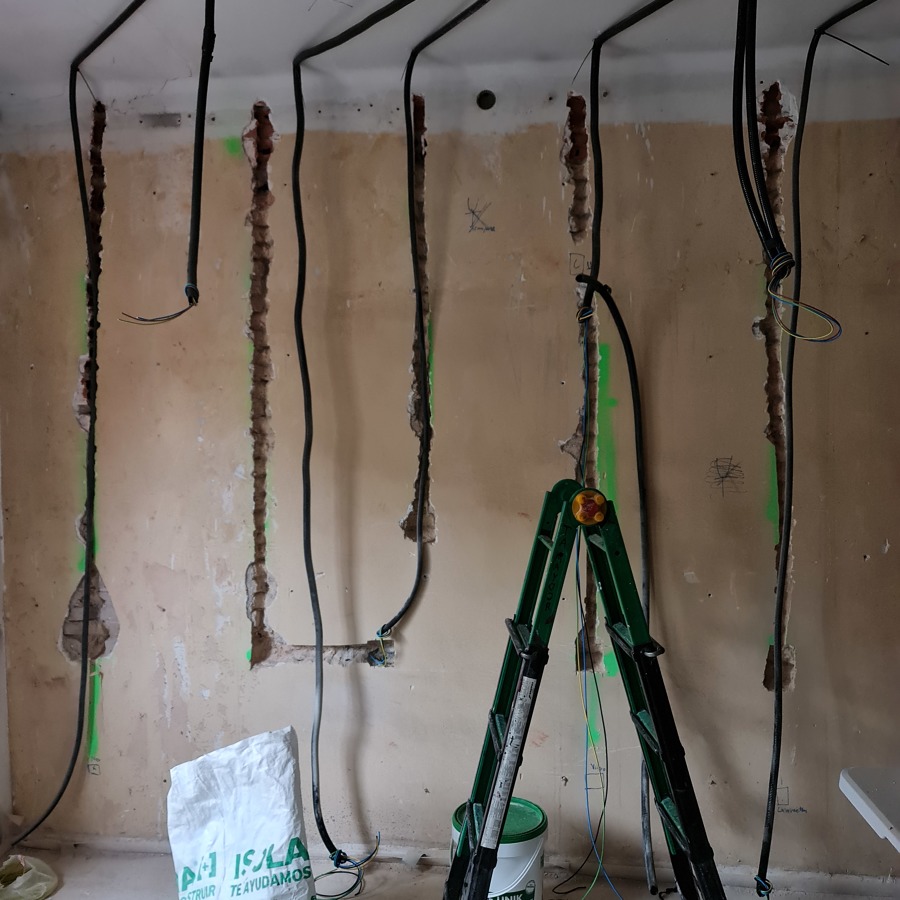 Regatas para instalaciones (Durante)