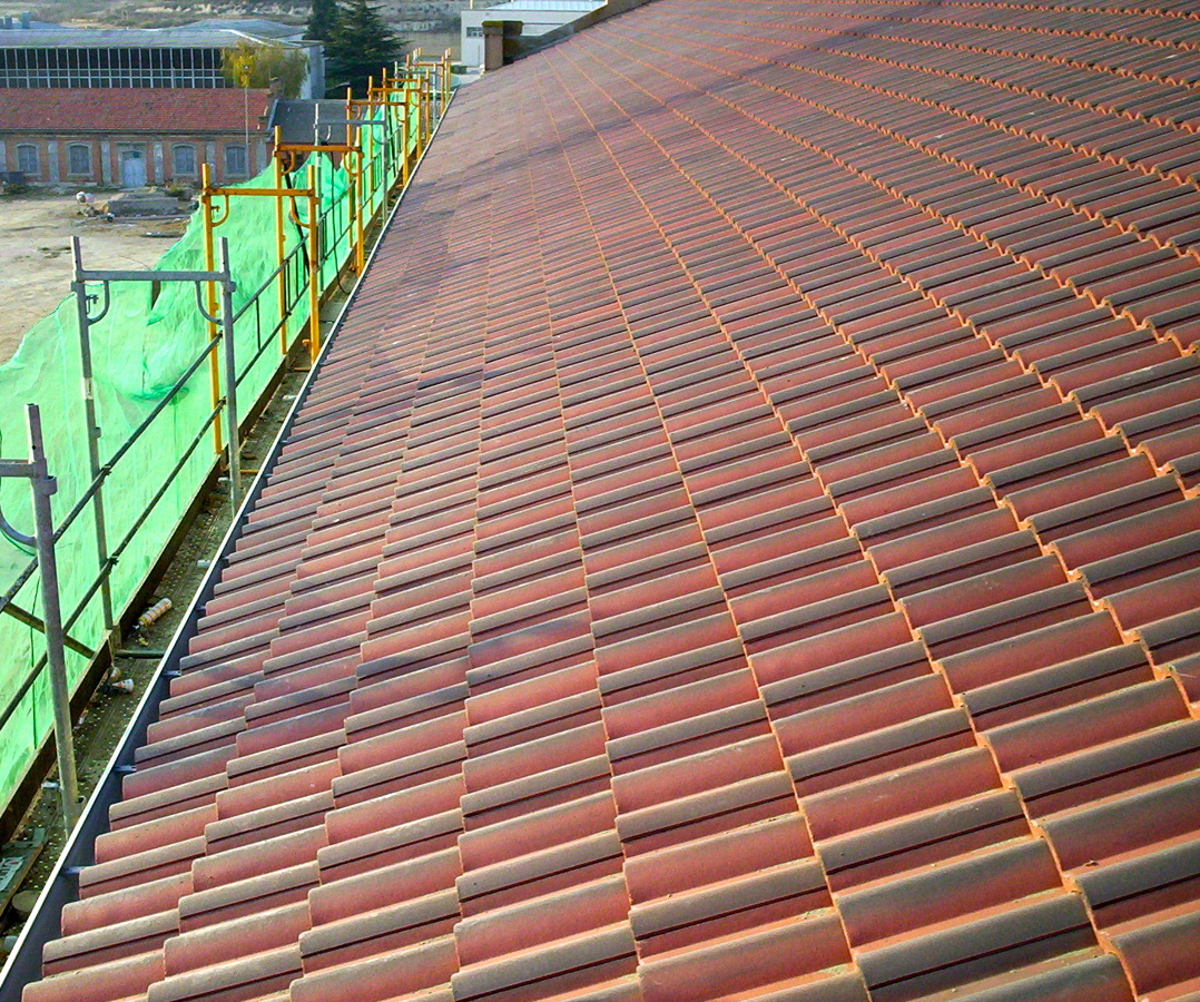 Rehabilitación cubierta Academia General Militar 2