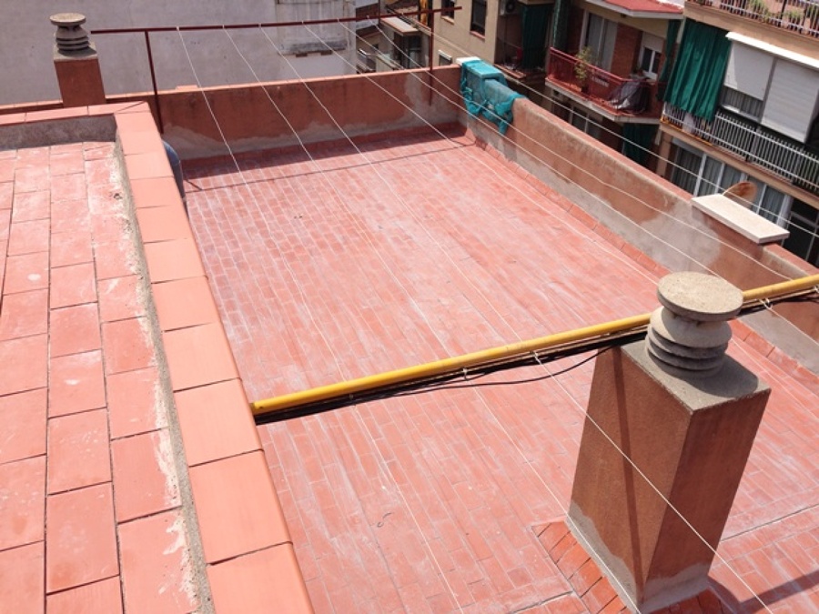 Rehabilitacion cubierta, Hospitalet del Ll.