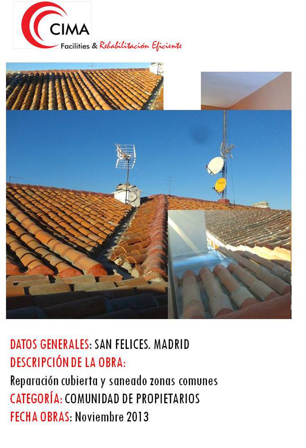 Rehabilitación Cubierta y Zonas Comunes