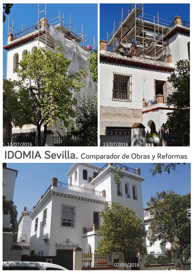 Rehabilitación de chalet en el barrio del Heliópolis. Sevilla.