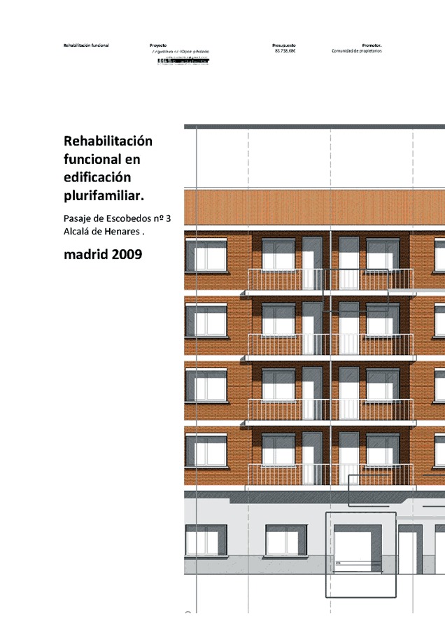 rehabilitacion de edificio plurifamiliar 