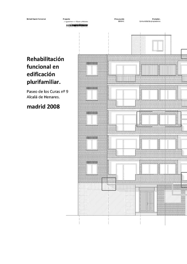 rehabilitacion de edificio plurifamiliar 