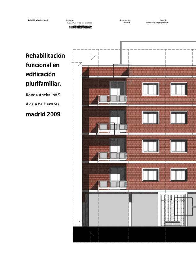 rehabilitacion de edificio plurifamiliar 