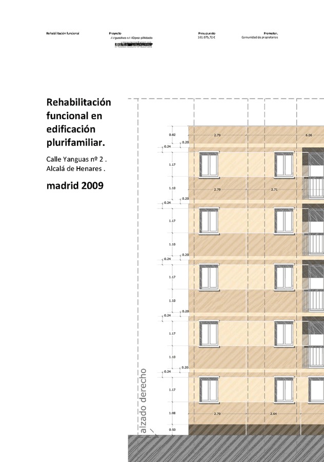 rehabilitacion de edificio plurifamiliar 