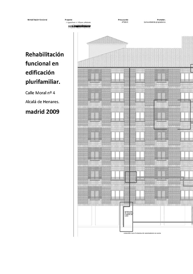 rehabilitacion de edificio plurifamiliar 
