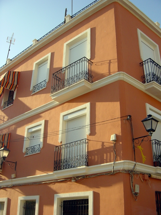 Rehabilitación de fachada barrio San Antón (Alicante)