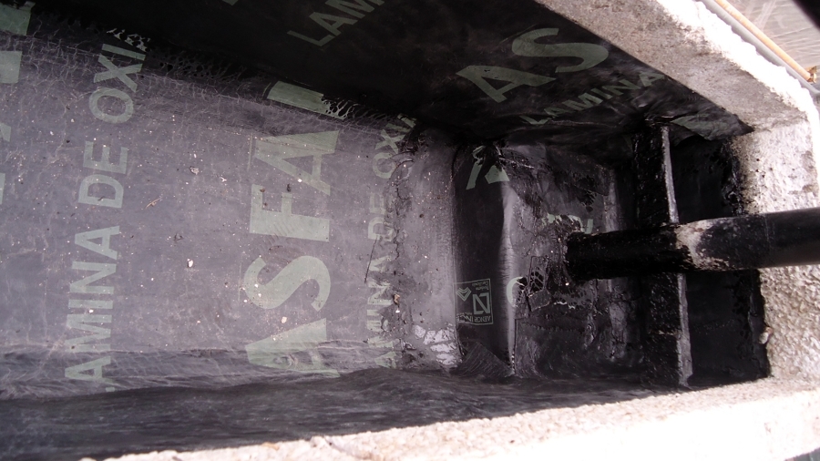 Rehabilitación de fachada e impermeabilización jardineras