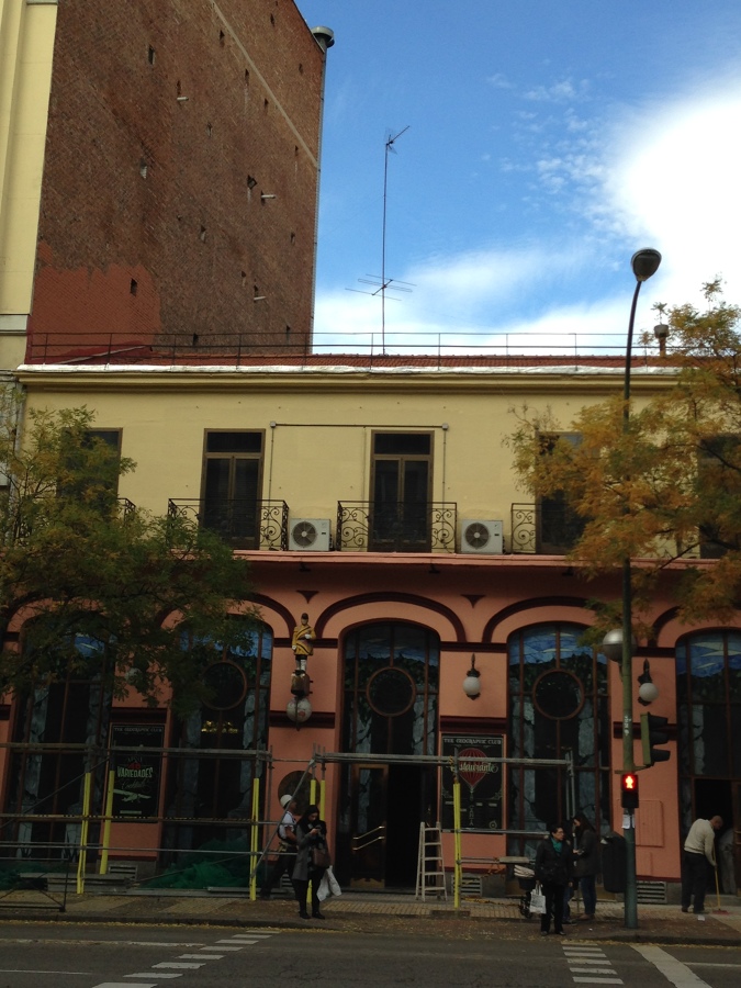 REHABILITACION DE FACHADA EN CALLE ALCALA 141 ( MADRID)