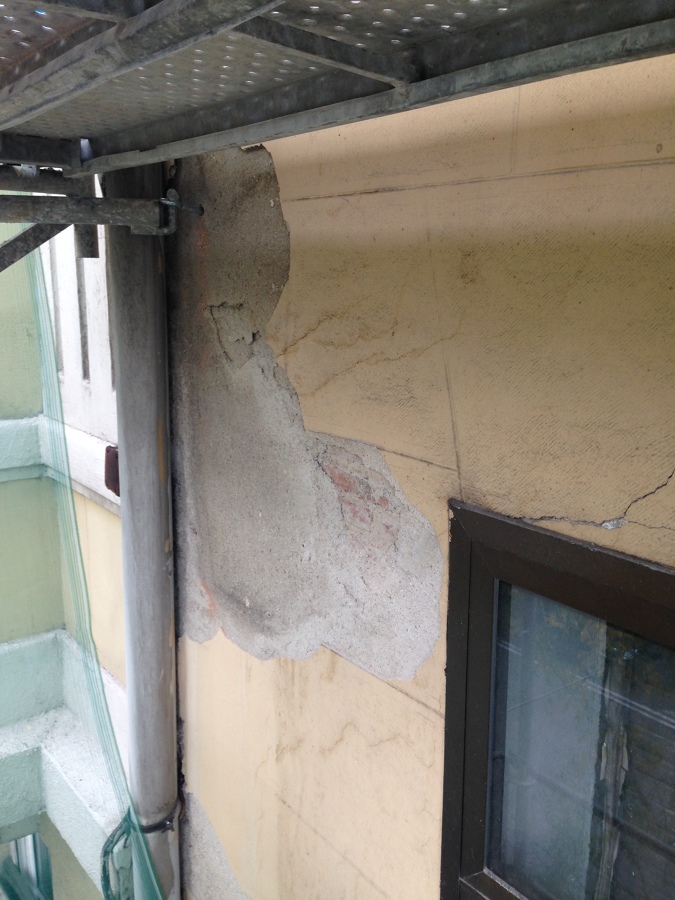 REHABILITACION DE FACHADA EN CALLE ALCALA 141 ( MADRID)