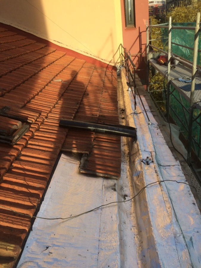 REHABILITACION DE FACHADA EN CALLE ALCALA 141 ( MADRID)