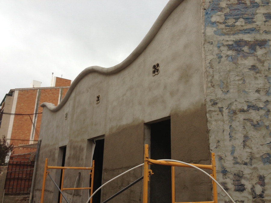 Rehabilitación de fachada en marcha