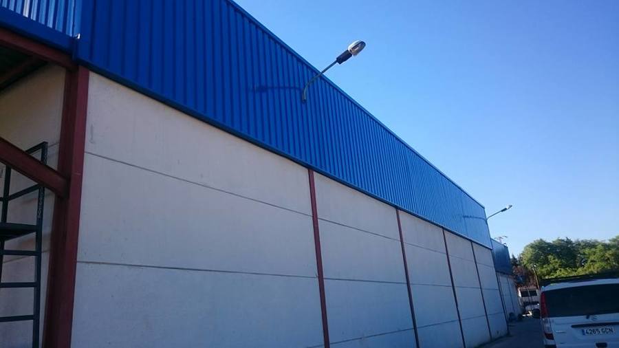 Rehabilitación de fachadas de naves y empresas