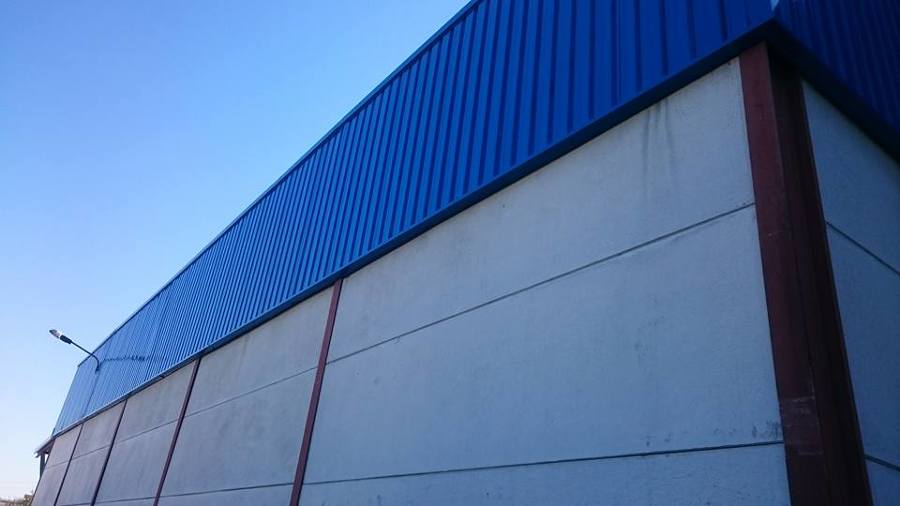 Rehabilitación de fachadas de naves y empresas