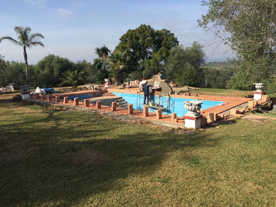 rehabilitación de la coronación y playa