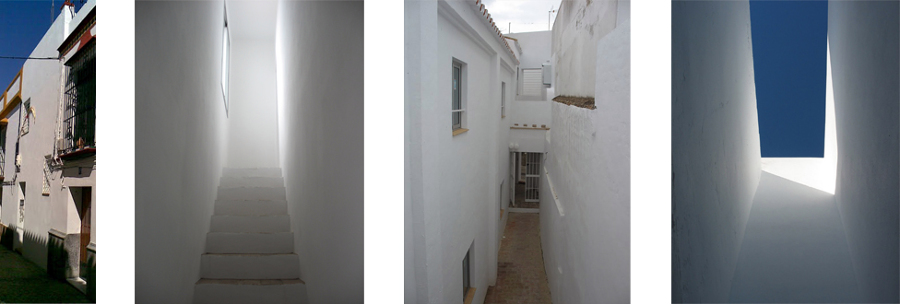 Rehabilitación de tres viviendas en Carmona.