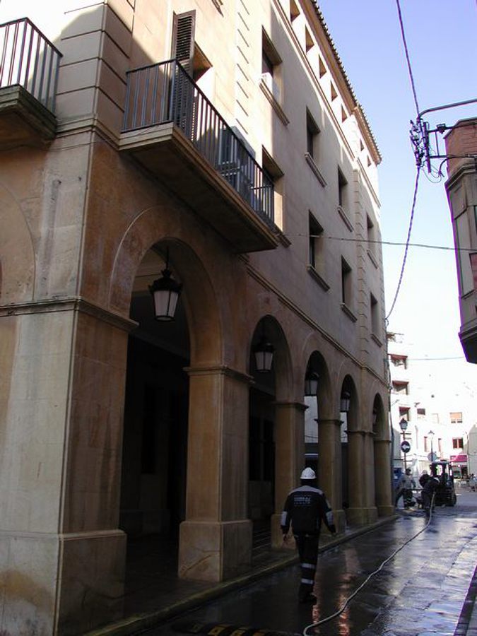 Rehabilitación fachada Ayuntamiento Mollerussa