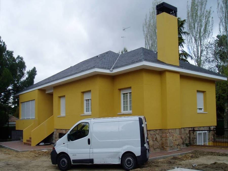 Rehabilitación fachada chalet