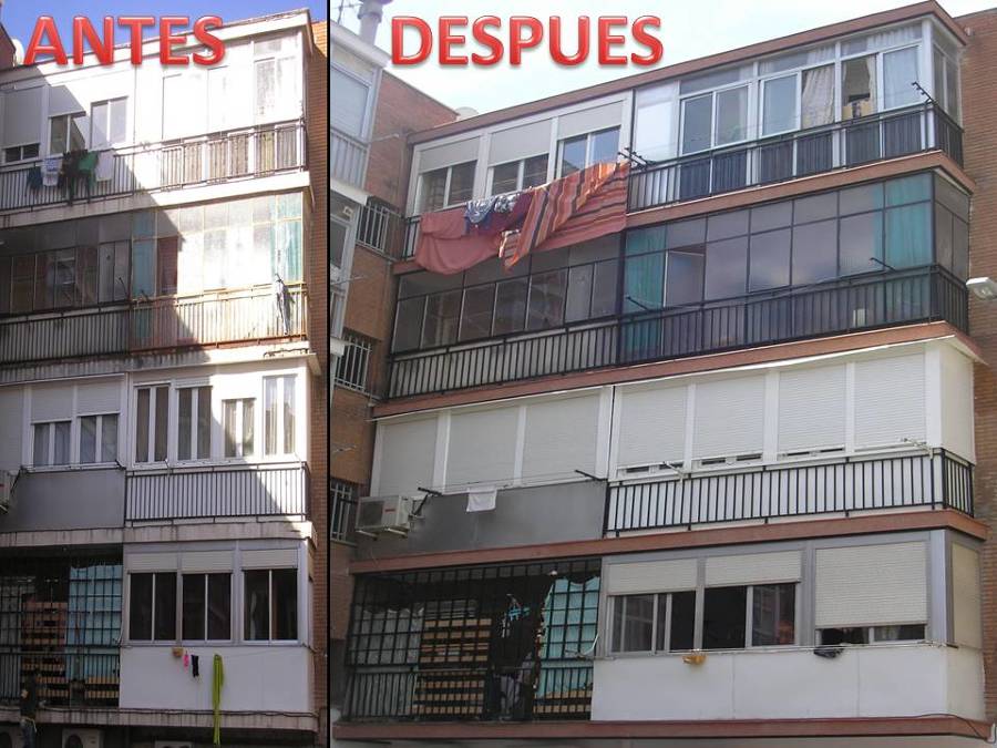 Rehabilitación fachada en Madrid