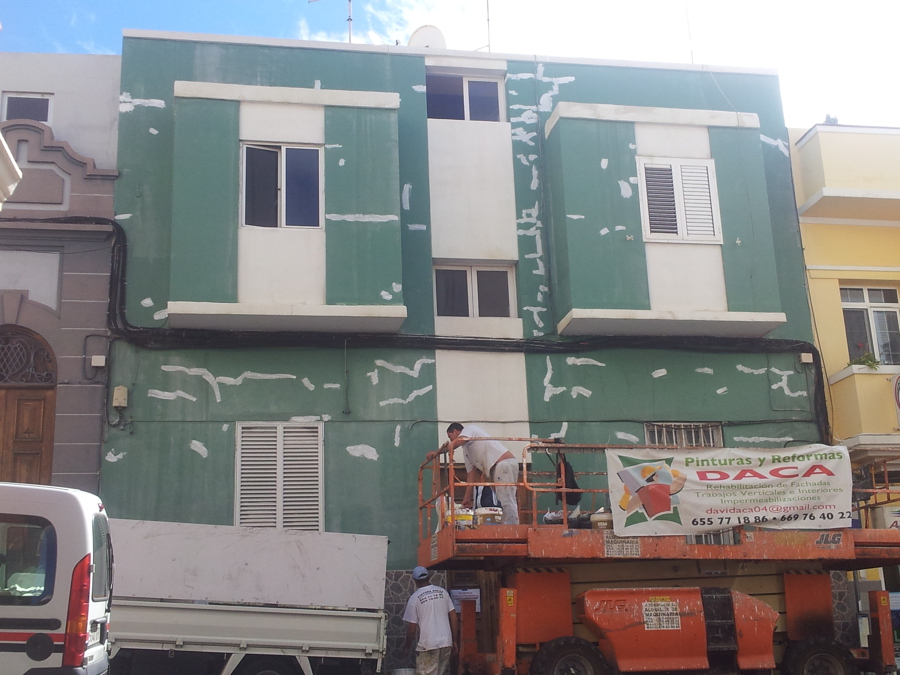 Rehabilitación Fachada Perez Munoz Nº 34