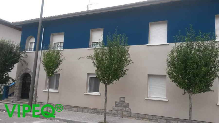 Rehabilitación térmica con sistema SATE ecológico de corcho