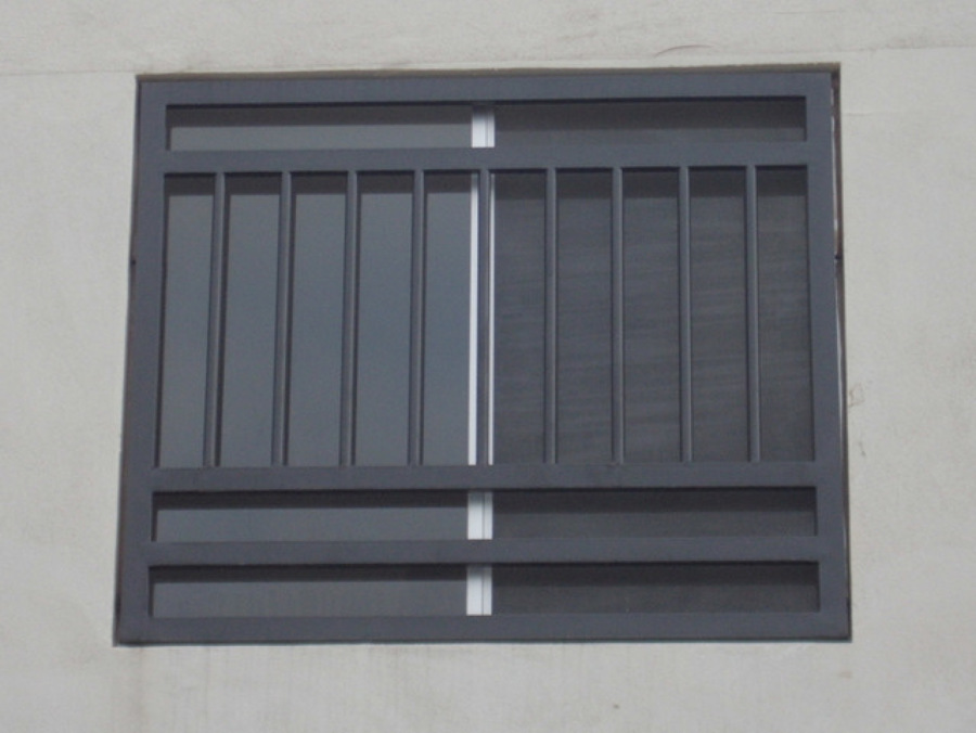 Rejas de fabricación minimalista.