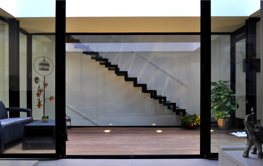 Relación estar-patio