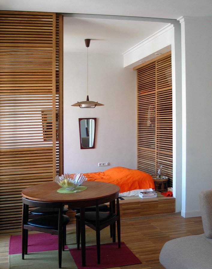 Relación salón-dormitorio principal