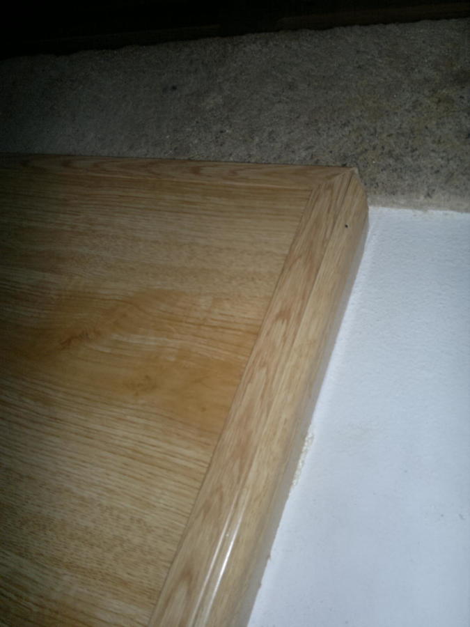 Remate con canto de piedra