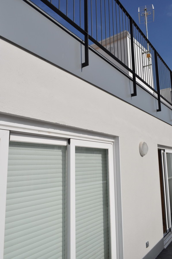 Remate de chapara en canto de forjado