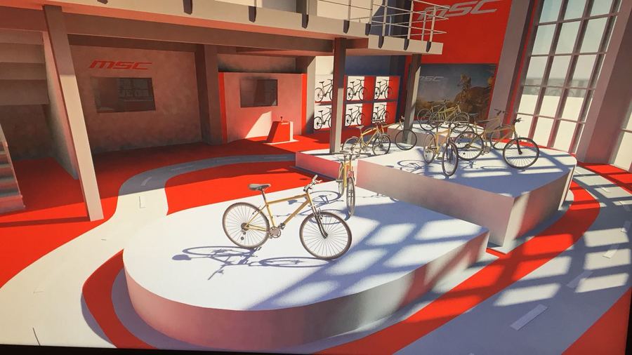 Render de proyecto tienda bicicletas