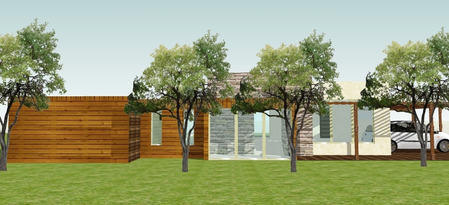 Render Proyecto Vivienda Ecologica