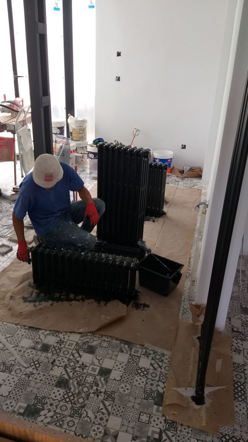 Renovación de radiadores de fundición