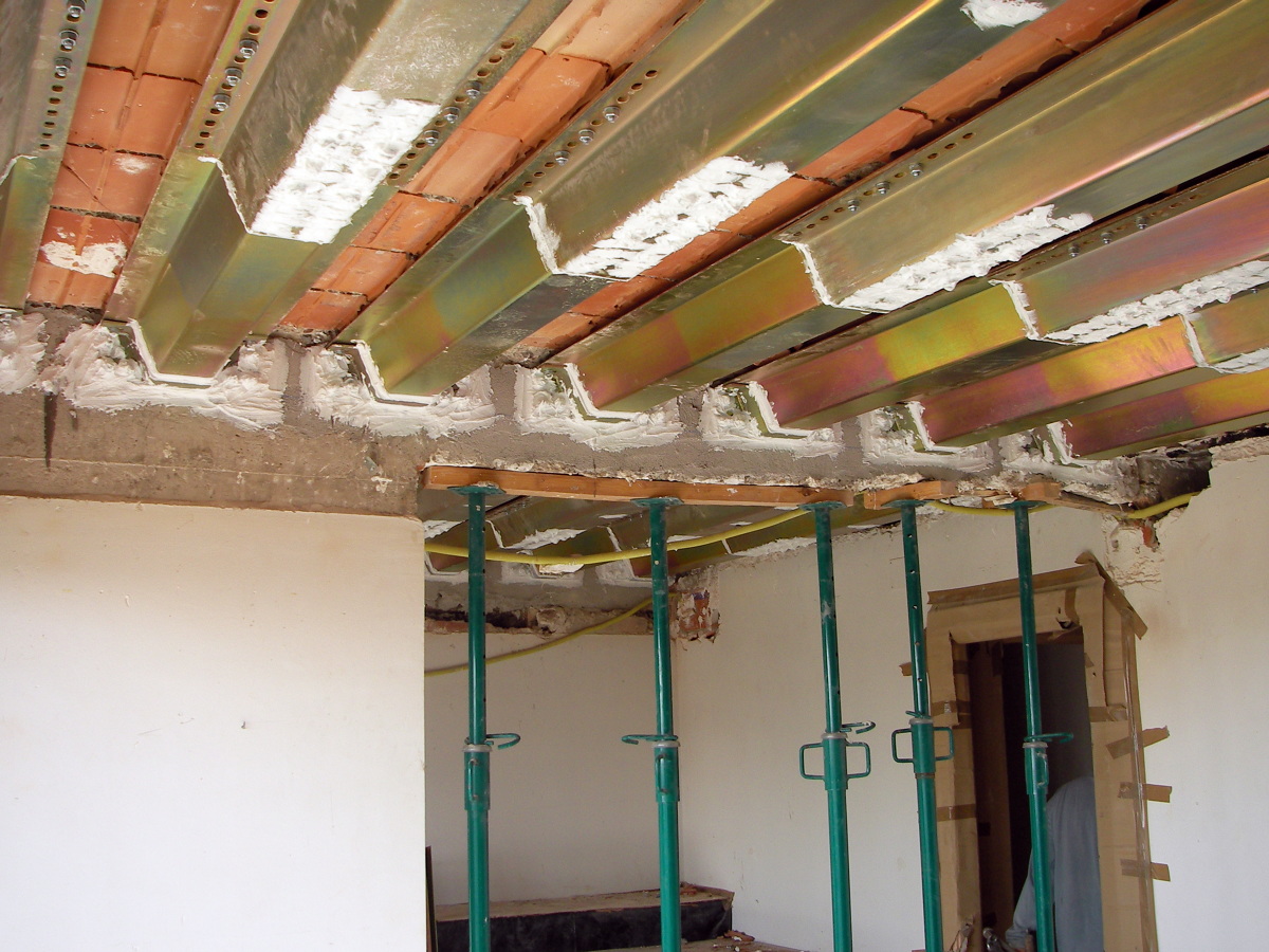 Reparación aluminosis