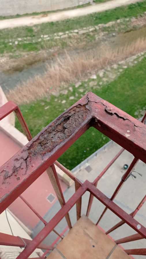 Reparacion barandilla