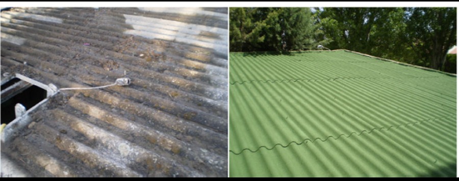 Reparación cubierta de Uralita