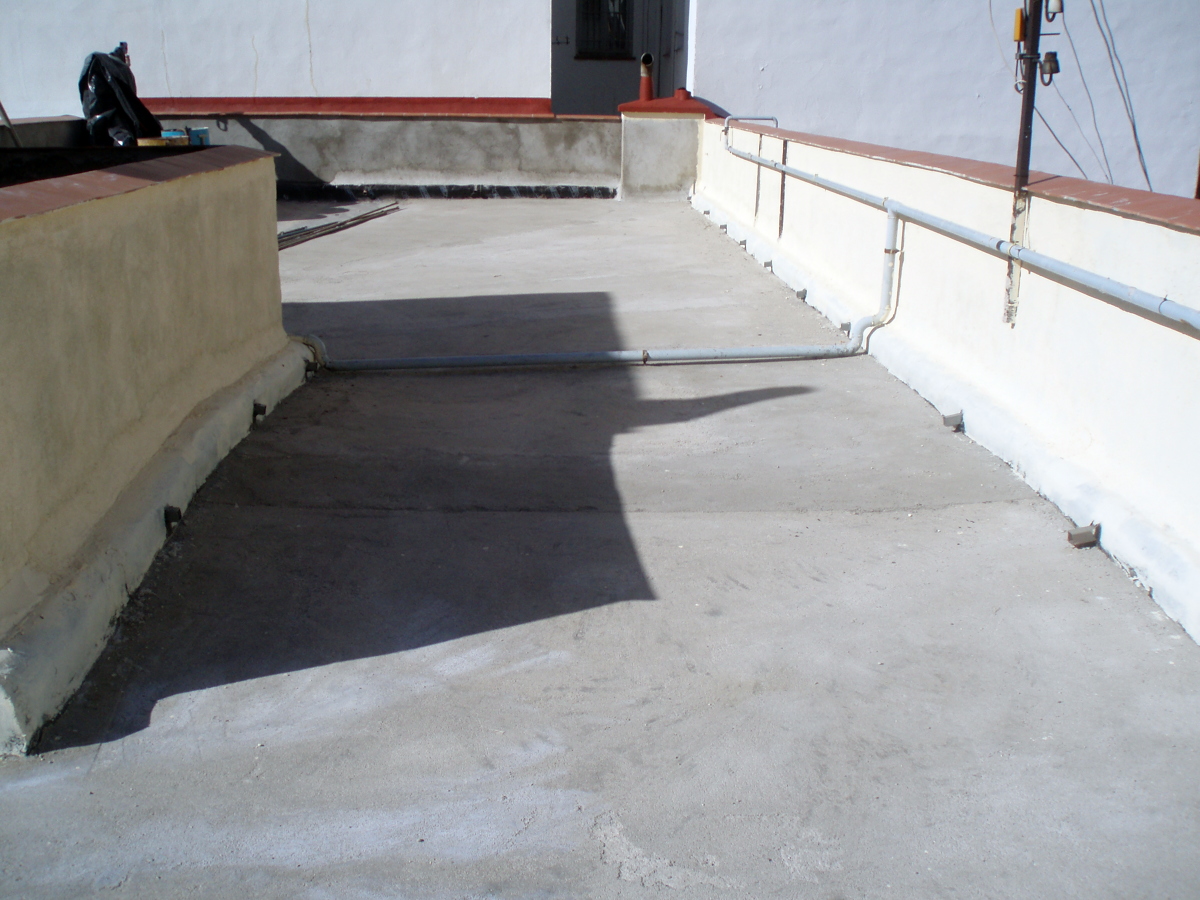 Reparación cubierta