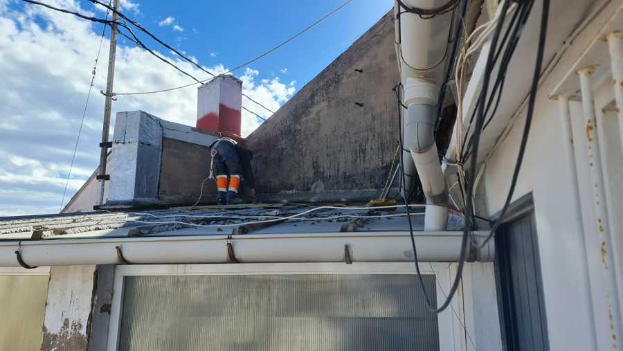 reparación de filtraciones en cubiertas acristaladas