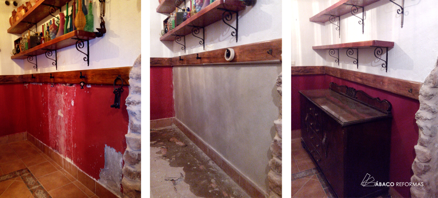 Reparación de humedades en sótano