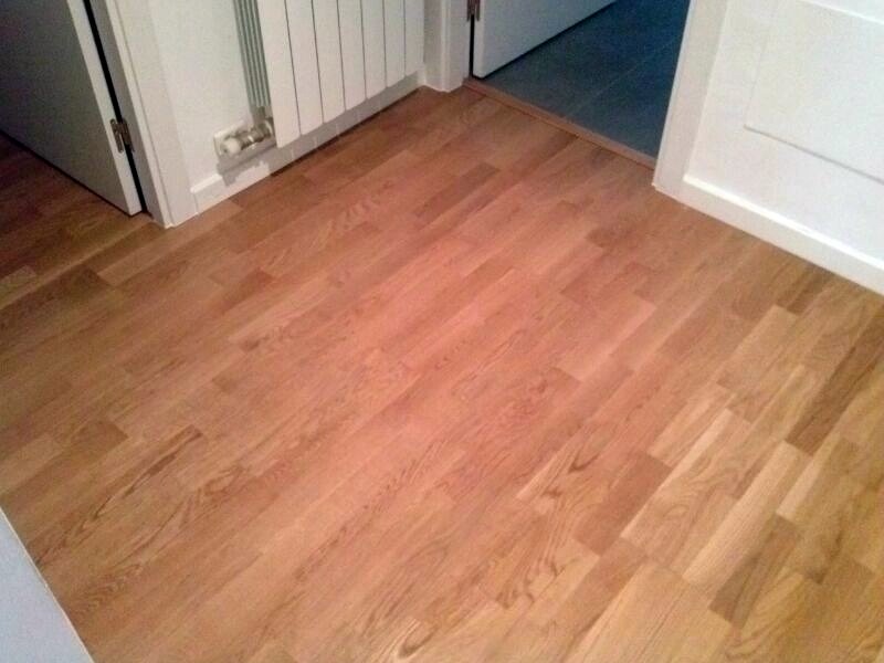 reparación de parquet dañado por agua