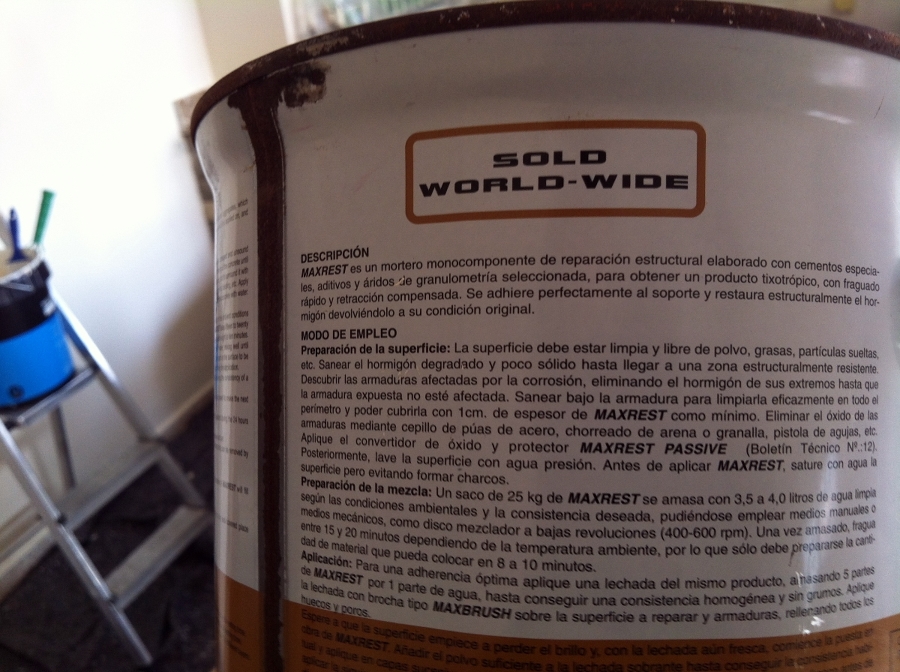 REPARACION DE VIGAS CON FIBRA DE CARBONO