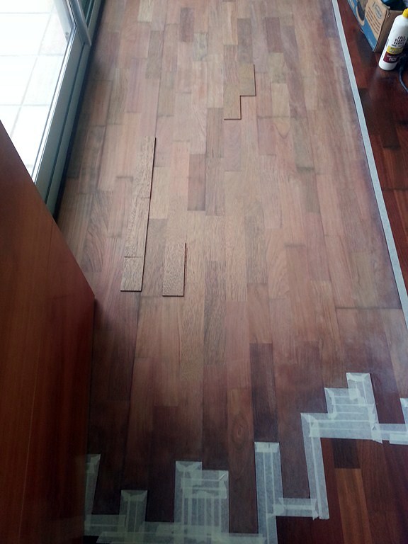 REPARACIÓN MANCHAS EN PARQUET FLOTANTE